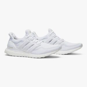 Adidas Ultra Boost 2.0 Running Shoe Sneaker in Triple White Size 7